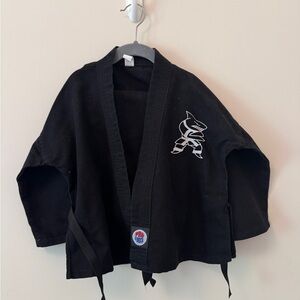 Action Karate Martial Arts - Black Gi Uniform Set